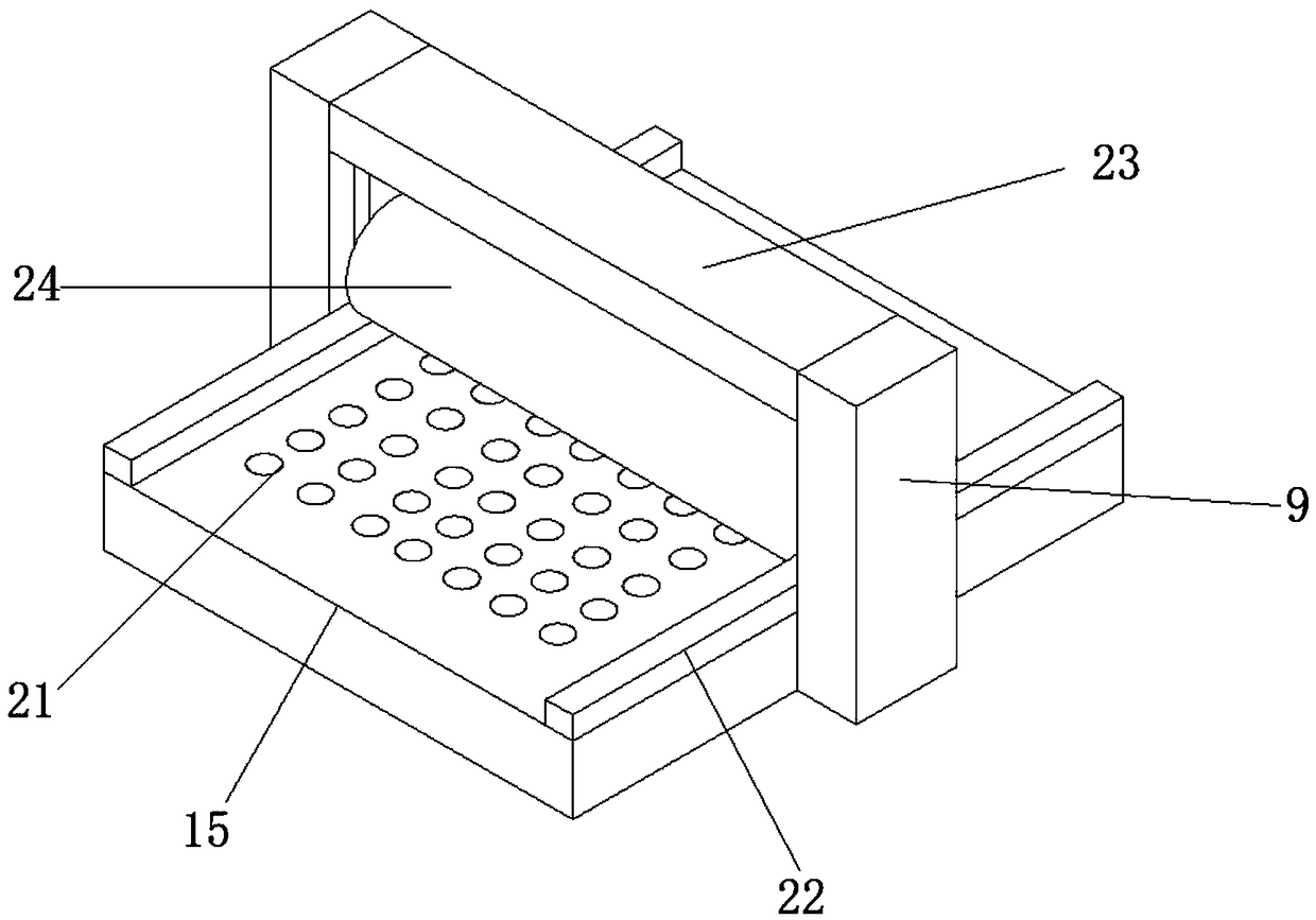 Garment cloth drying device