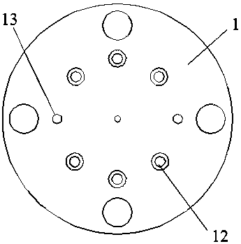 Mould used for stretching long cone body