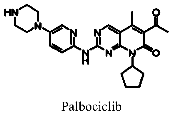 Preparation method of palbociclib intermediate