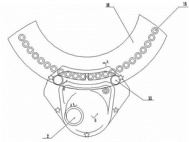 Feeding device of high-speed tablet machine