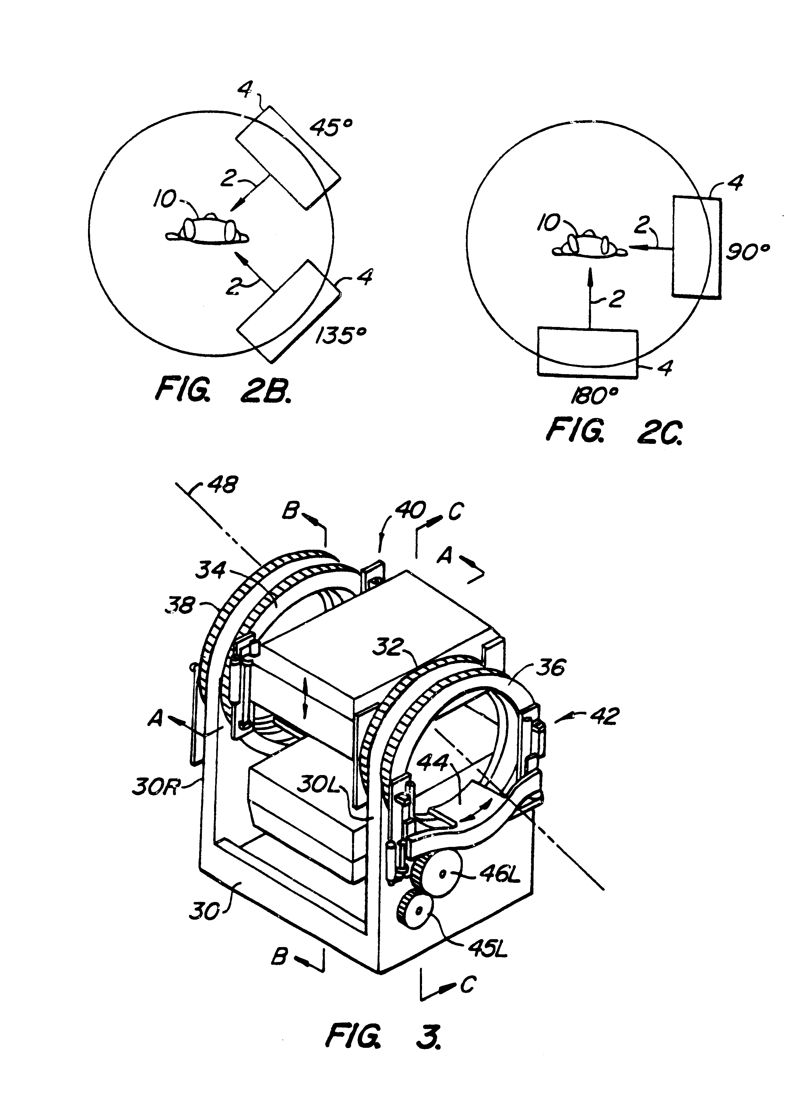 Adjustable dual-detector image data acquisition system