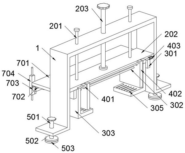 Steel structure butt welding adjusting device