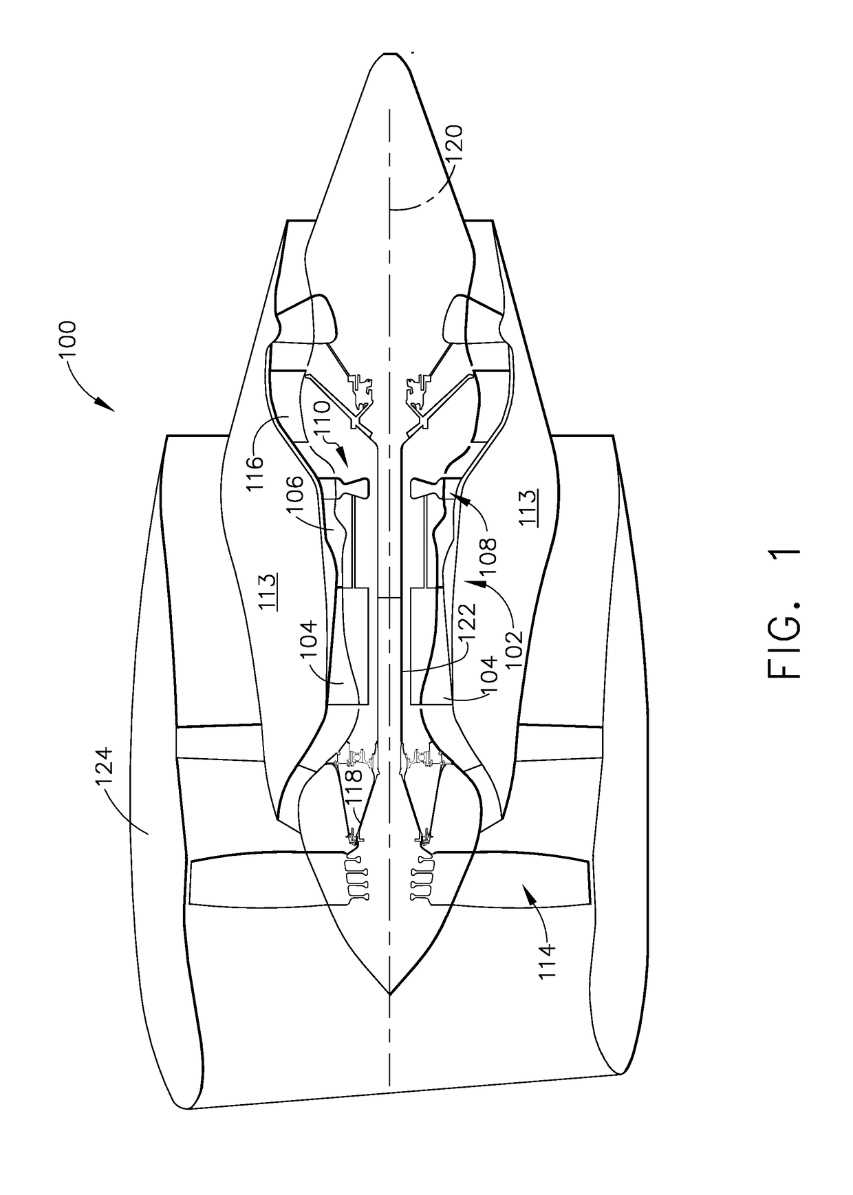 System for an inlet guide vane shroud and baffle assembly