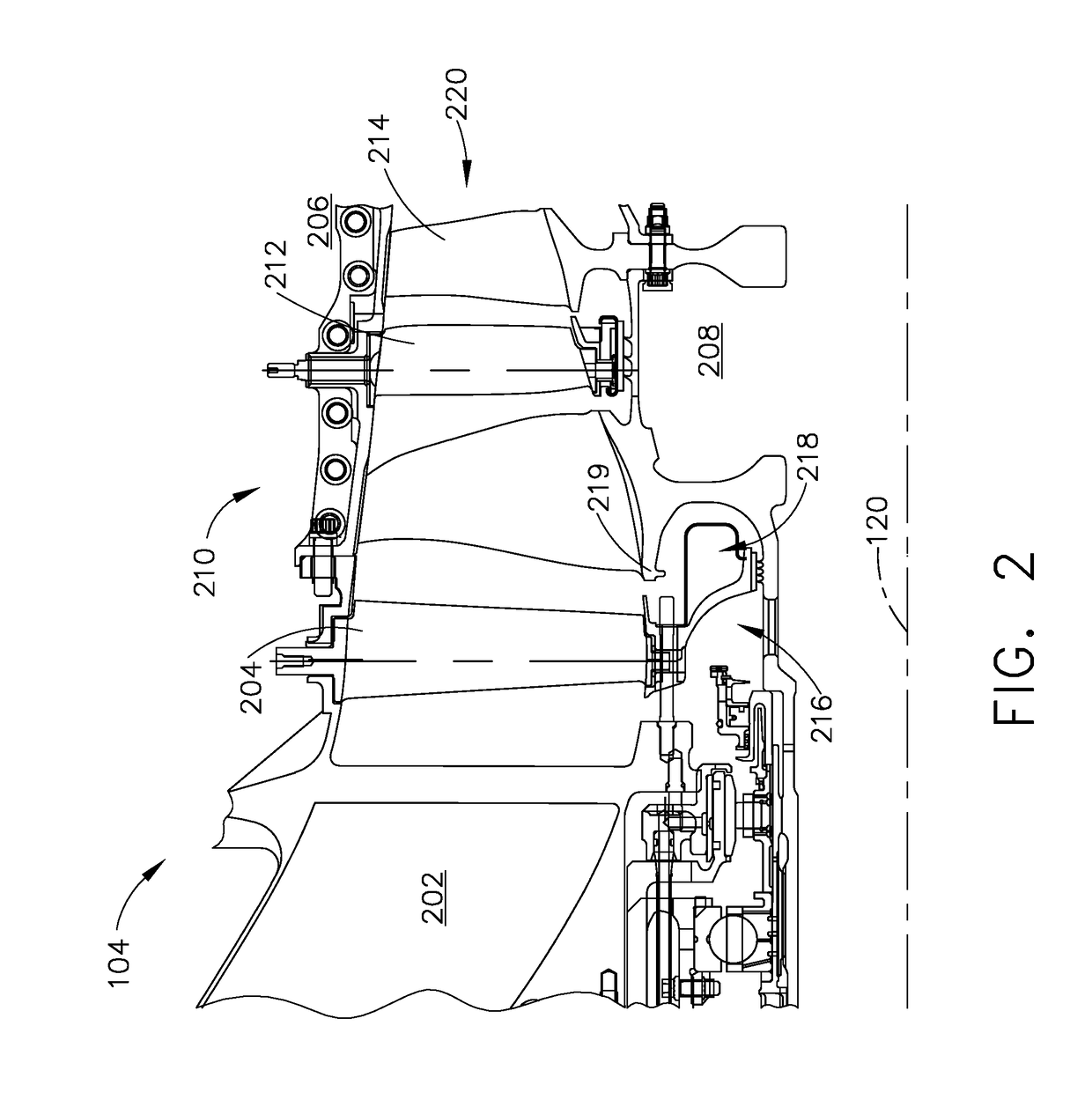 System for an inlet guide vane shroud and baffle assembly