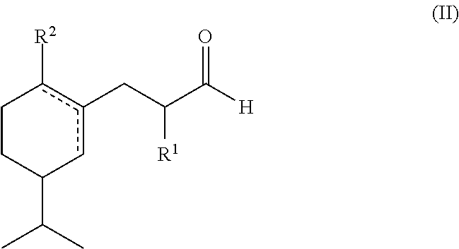 A green, lily of the valley perfuming ingredient