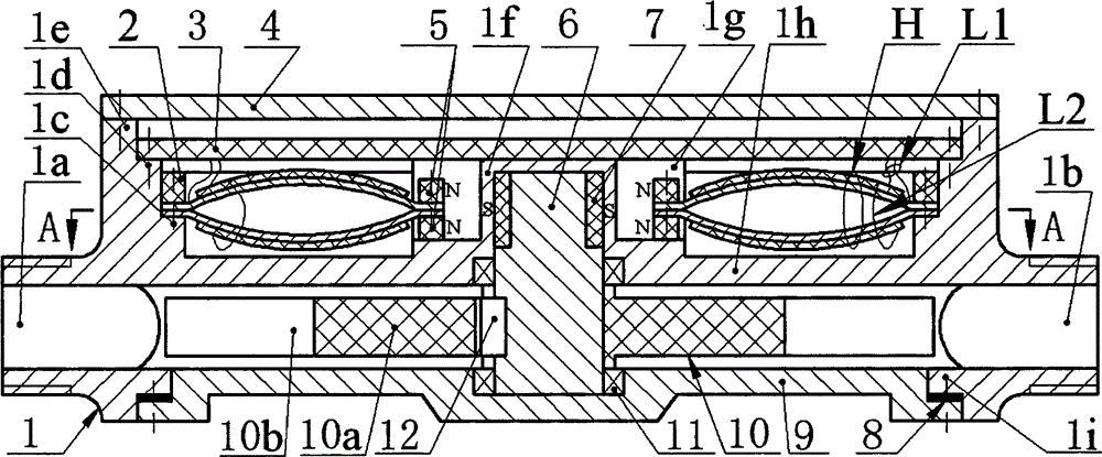 Piezoelectric pipe water flow electric generator