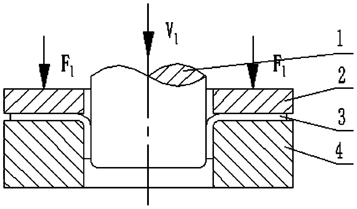 Method and device for realizing connection of pipe and plate by utilizing plastic deformation of pipe