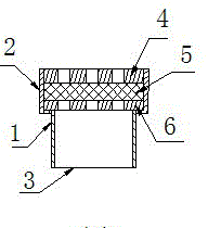 Edible fungus planting bag growth well and mounting method thereof