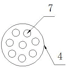 Edible fungus planting bag growth well and mounting method thereof