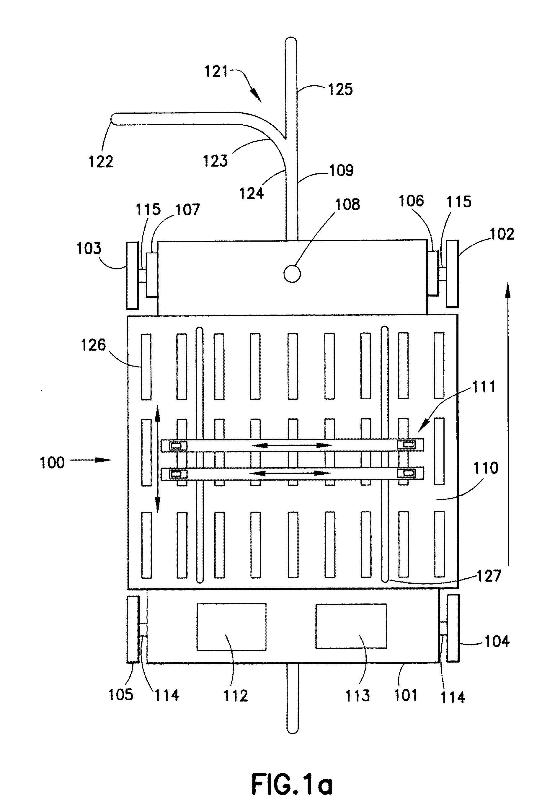 Materials-handling system using autonomous transfer and transport vehicles