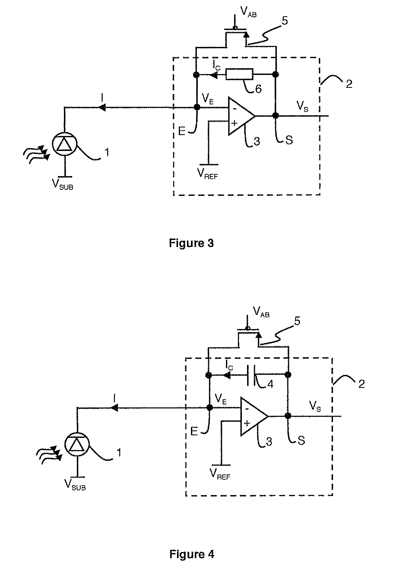 Detection circuit with improved anti-blooming circuit