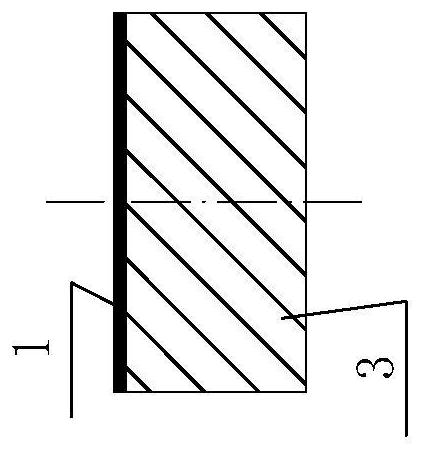 Processing and installation method of anode horizontal bus bar of large electrolytic cell