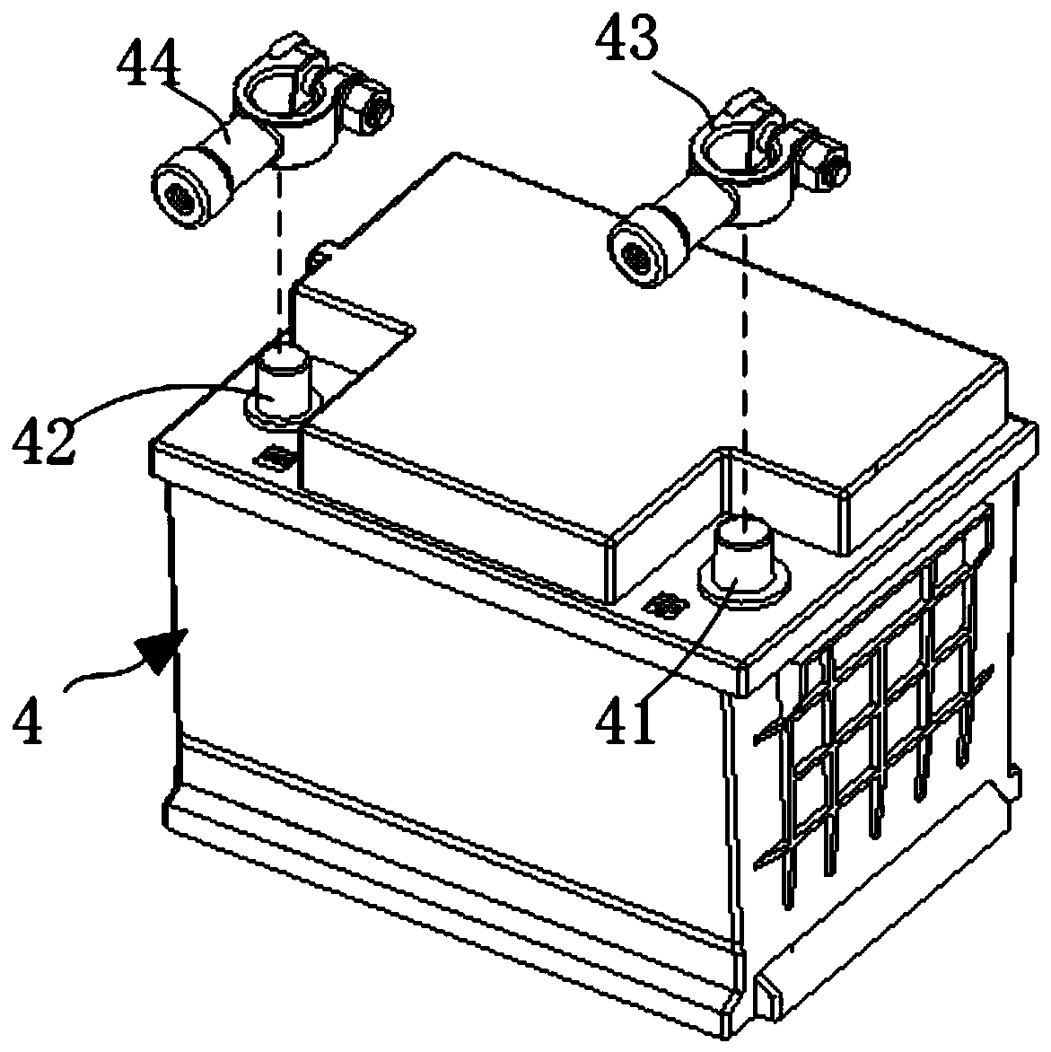 Conductive ink with the function of electricity-saving, derusting reduction and corrosion prevention