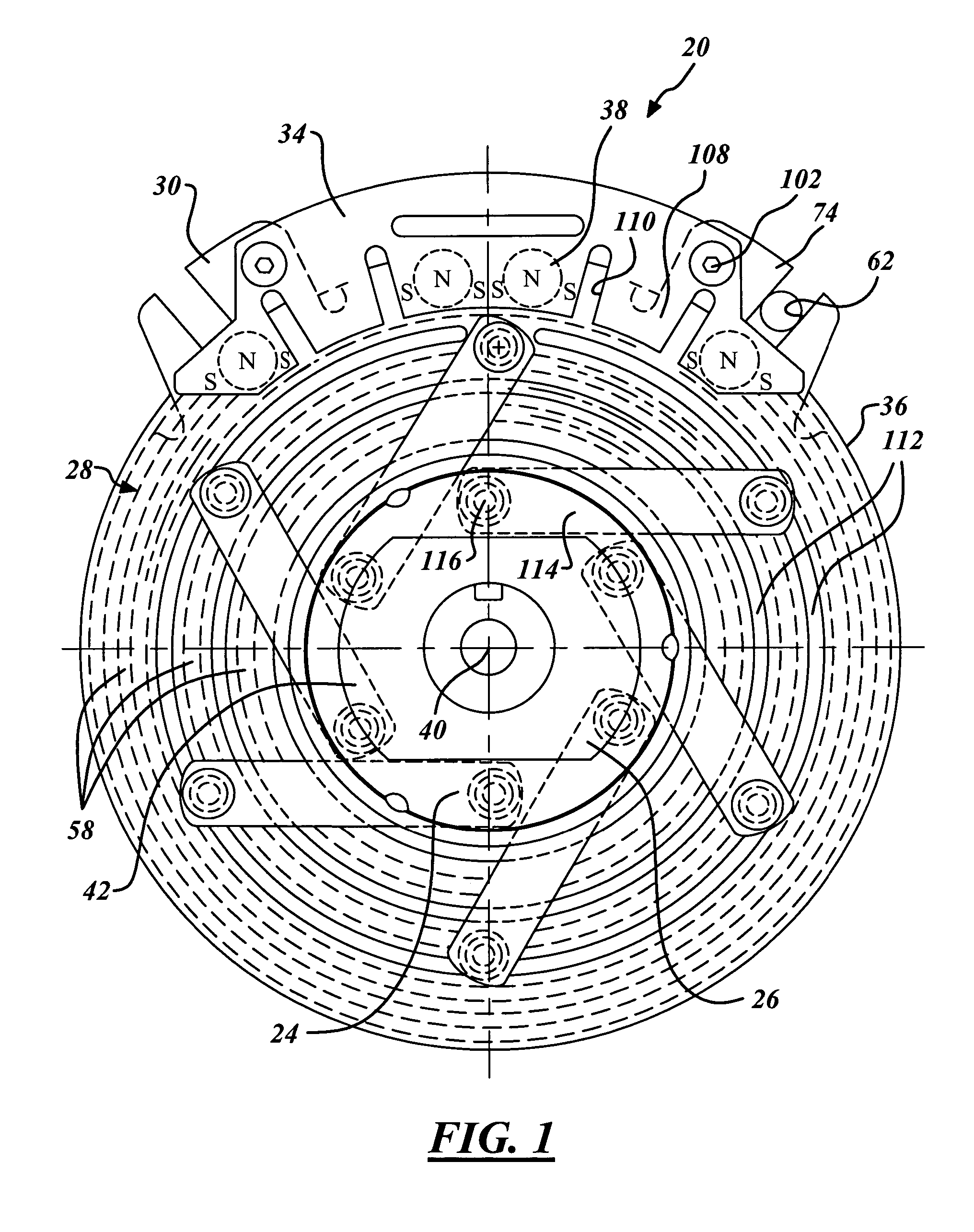 Rotational coupling device