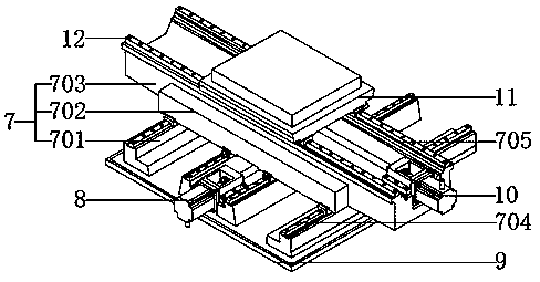 Forging machine tool controlled by single-chip microcomputer