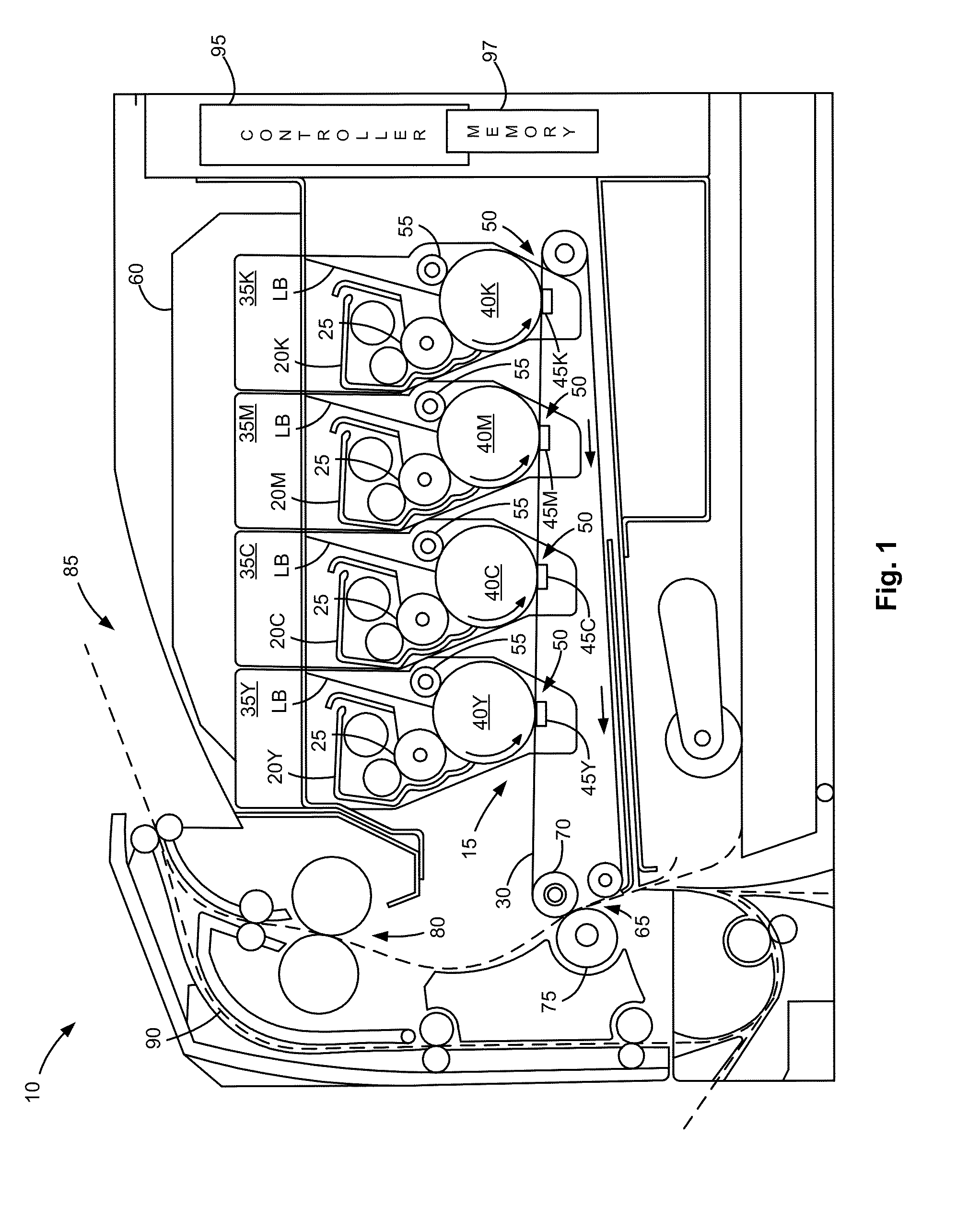 Backup Roll Having Axial Constraints and Fuser Therefor