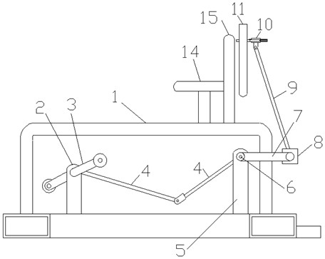 Riding and chest-expanding fitness equipment