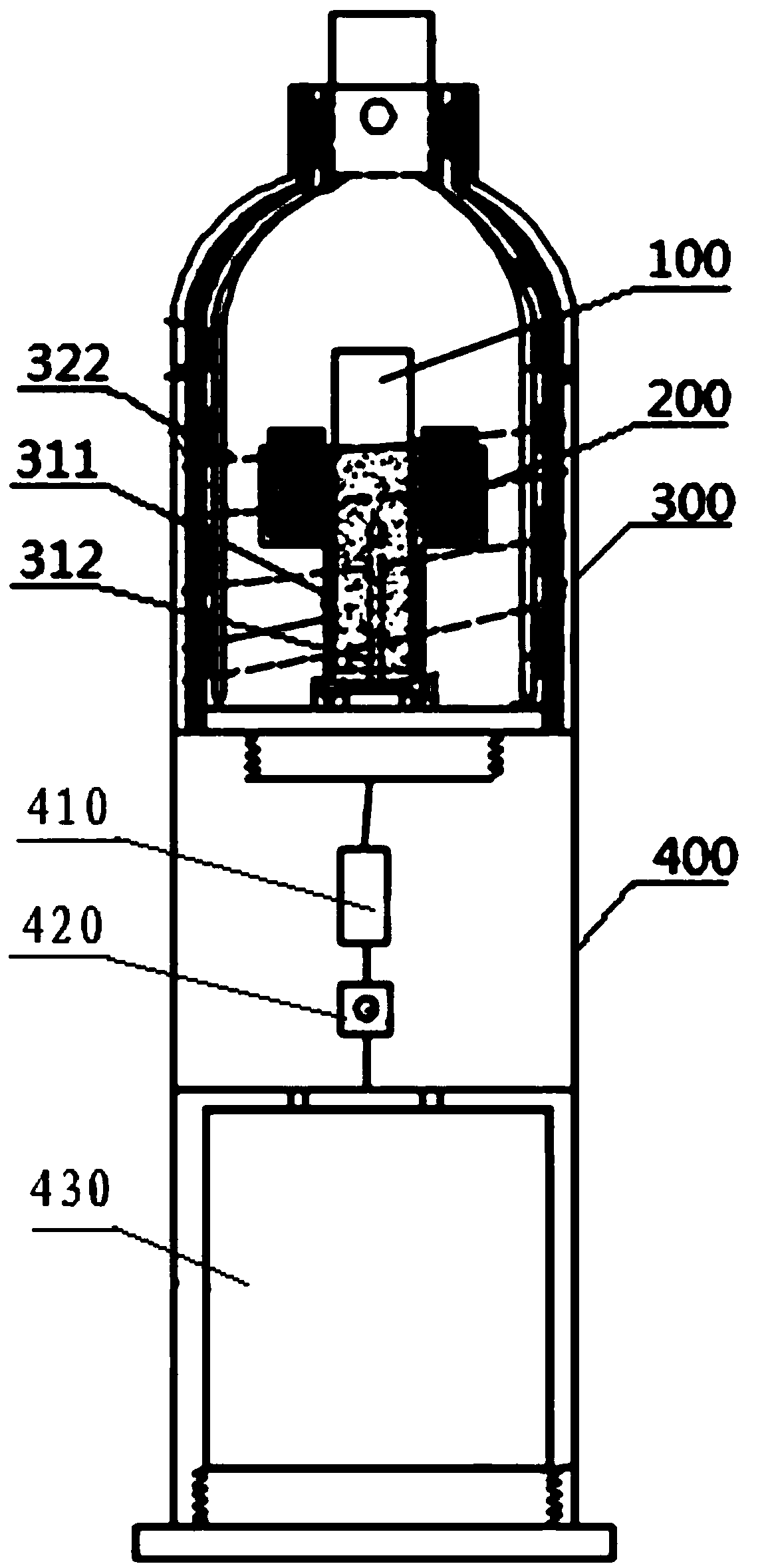 Low-temperature baking smoking set