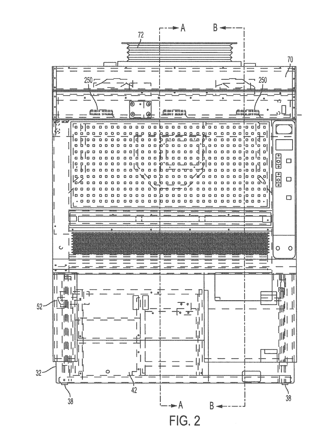 Grossing station system