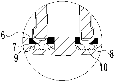 Anti-displacement soft sealing gate valve and using method thereof