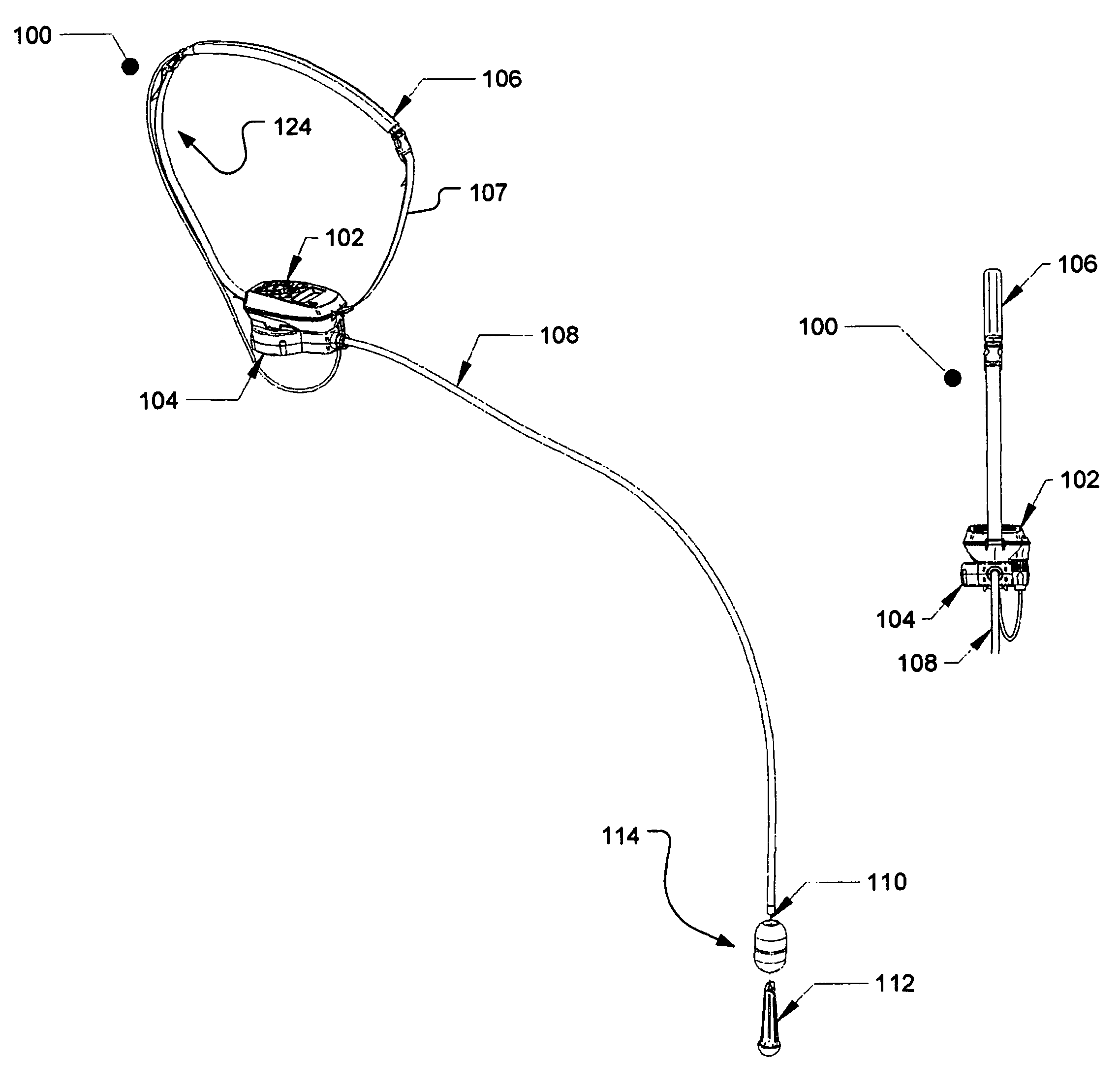 Depth determination apparatus