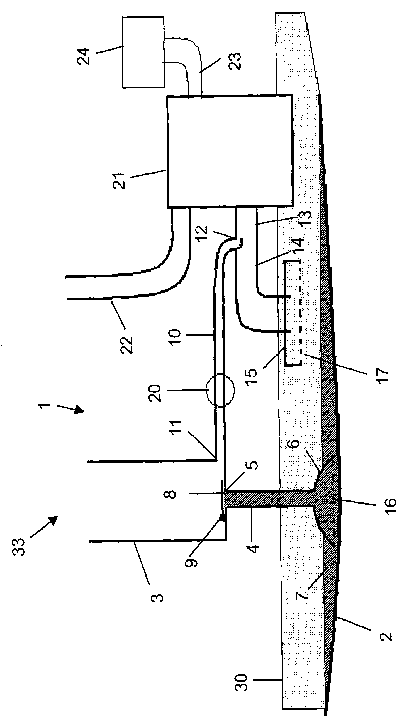 Water scavenging system