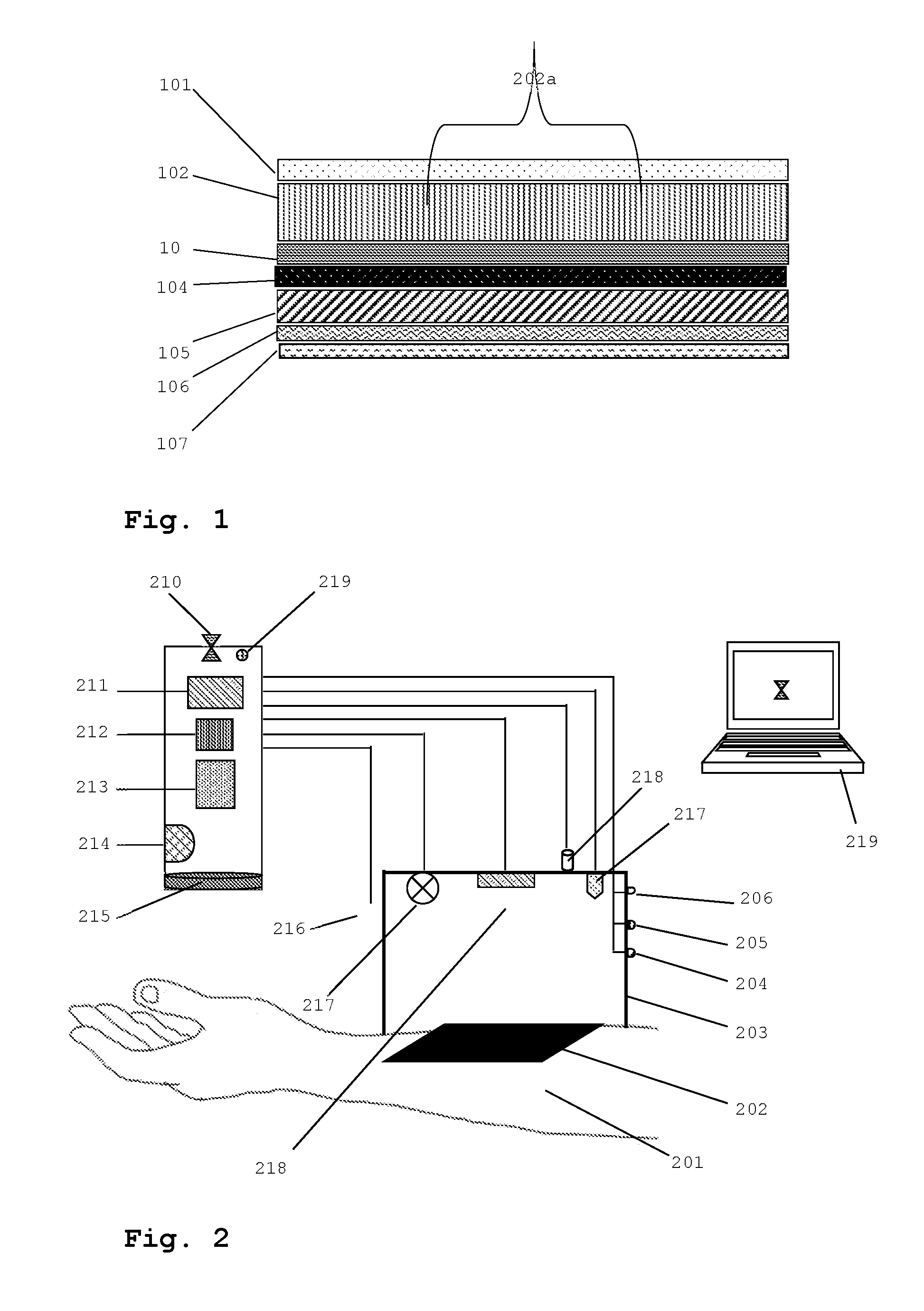 Contact thermo-optical structure and its application for non-invasive imaging of histamine-induced hyperthermal subcutaneous reaction magnitude in cutaneous allergic reaction, recording device and method of allergic reaction diagnosis