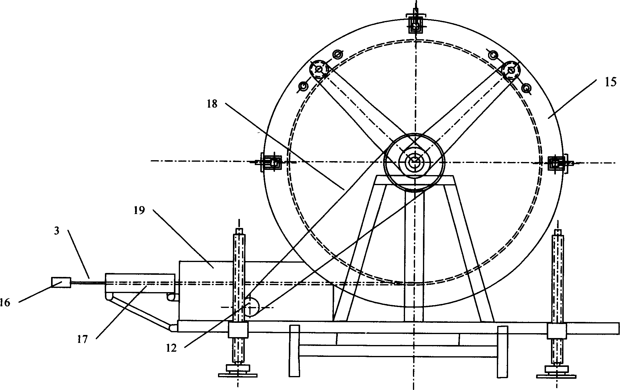 Strong force propulsion plant of continuous tube