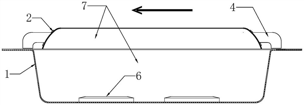 Circulating ventilation automobile transom window