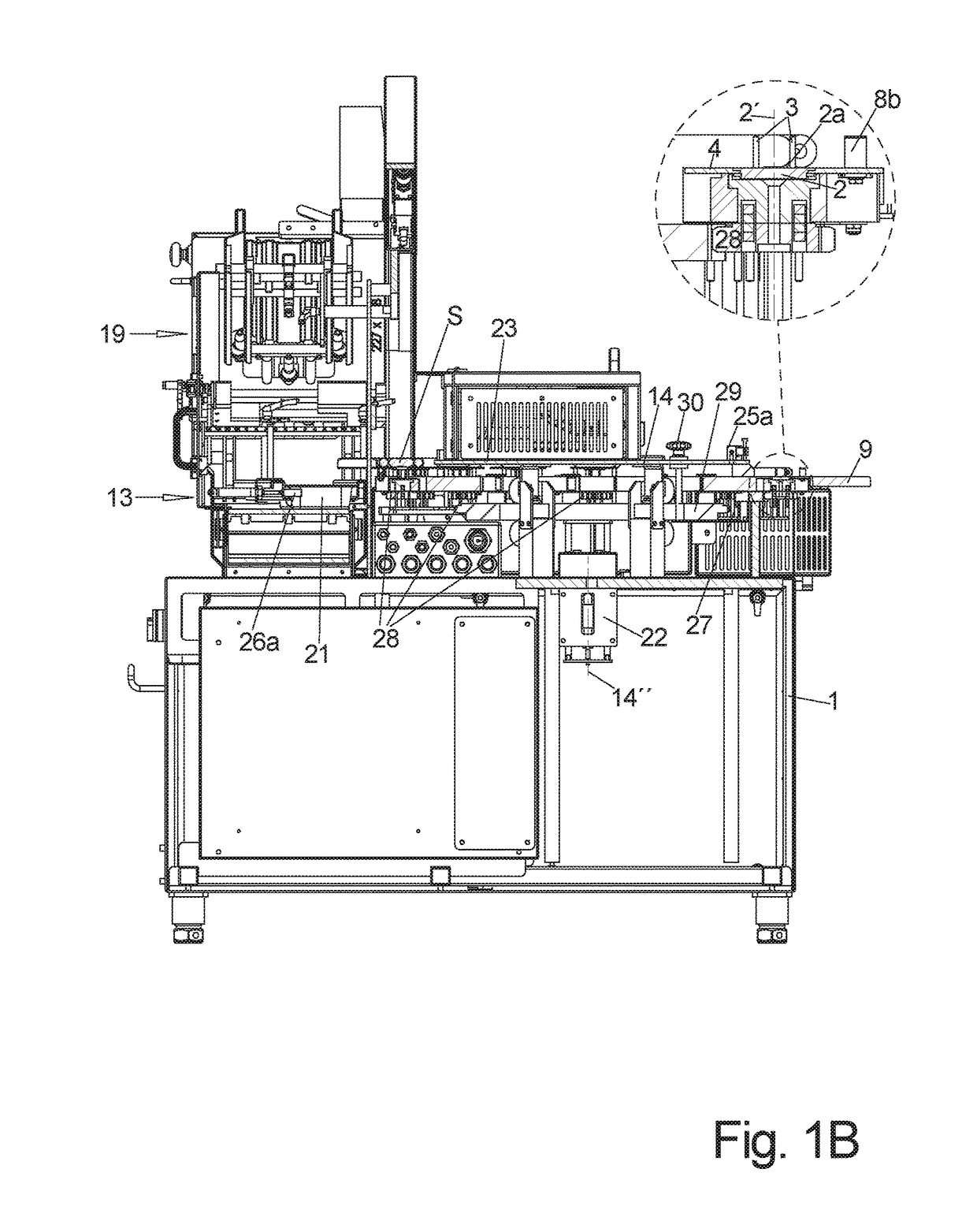 Machine and method for producing spiral sausages