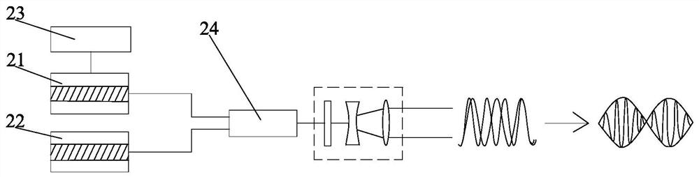 Detection method for exciting biological single-molecule terahertz resonance