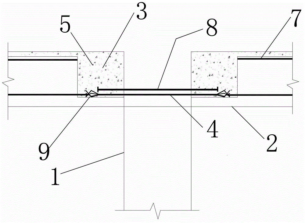 A prefabricated concrete frame beam-column joint structure