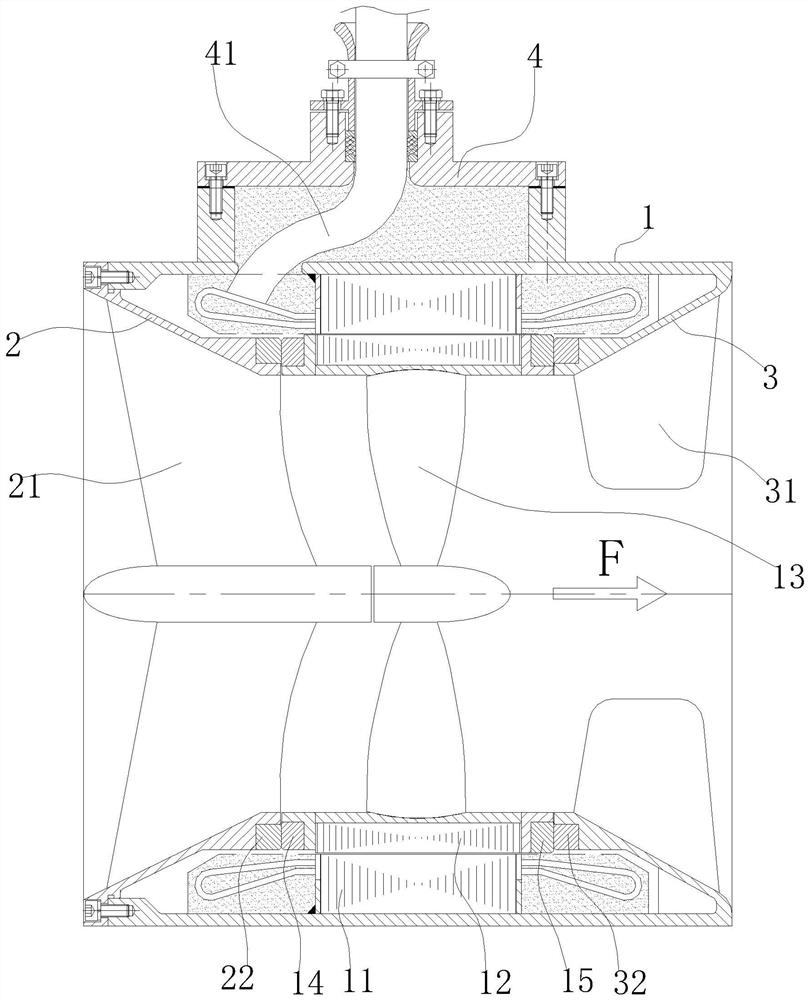 A wheel rim pump spray driving device