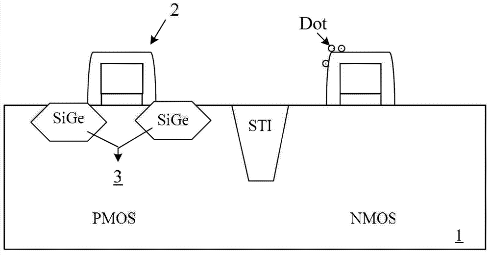 Manufacturing method of embedded source/drain MOS transistor