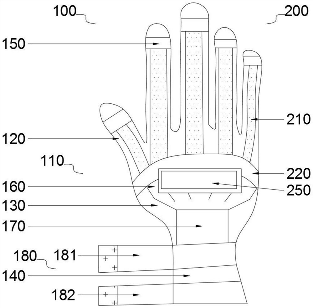 Rehabilitation device for tension exercise for hand burn