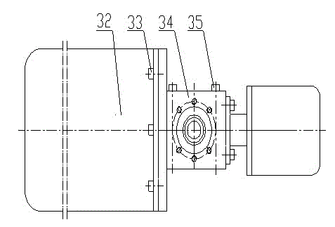 Cam control clutch power transmission distributor