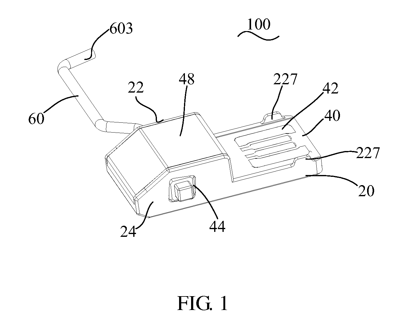 USB connector, USB housing, and wireless modem