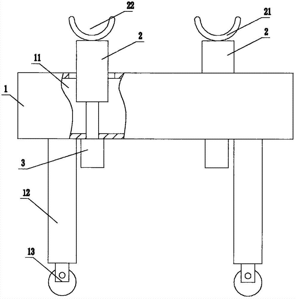 Maternity pre-delivery auxiliary examination device