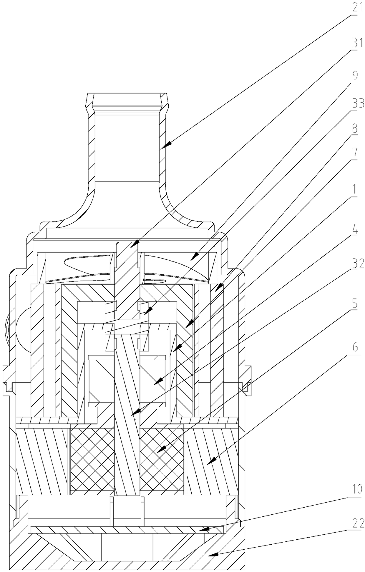 Vehicle electronic water pump