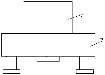 Environmental sanitation garbage compression device