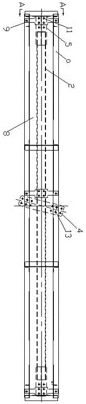 A production process of the standard part of the column cross support of the thickener