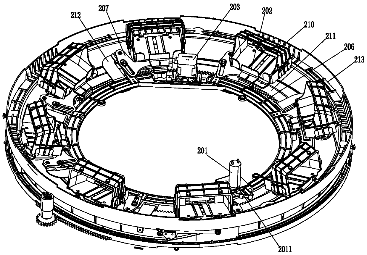 Poker machine and dealing device, card storage box and poker card arrangement method thereof