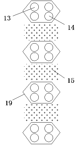 Covering compound operating machine after sowing of straw pick-up smashing machine