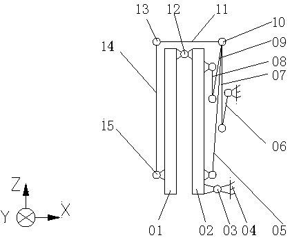 Planar unfoldable truss and stepwise unfolding method thereof