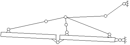 Planar unfoldable truss and stepwise unfolding method thereof