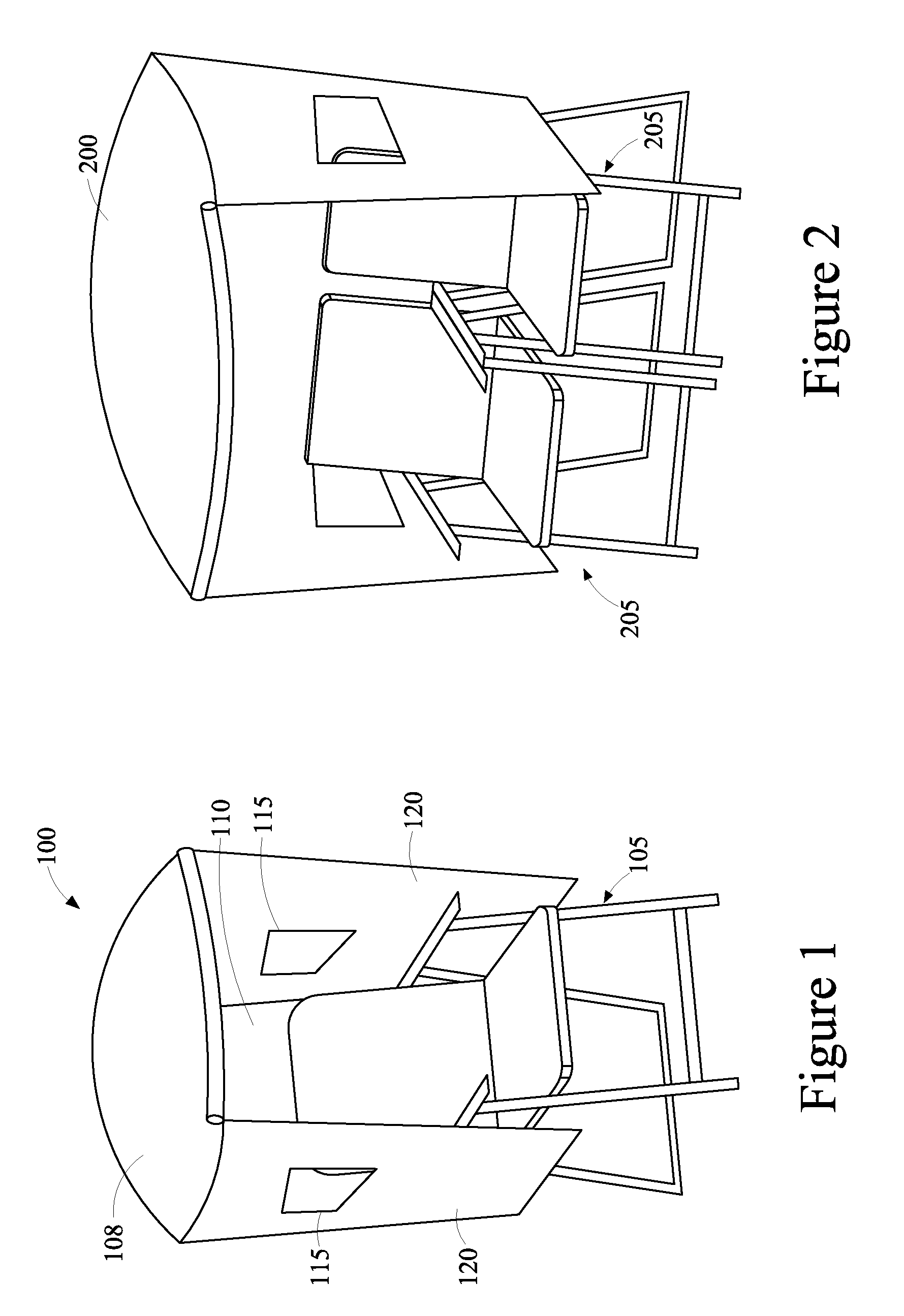 Portable weather shielding canopy