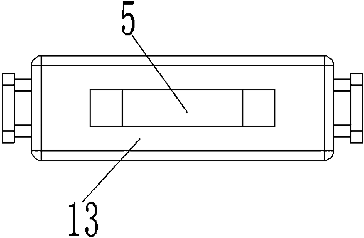 Stiffened and reinforced magnesium alloy suspended air train body and manufacturing method thereof