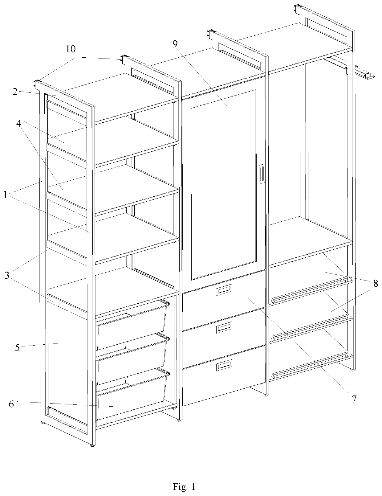 A Side Frame and a Storage Rack comprising thereof