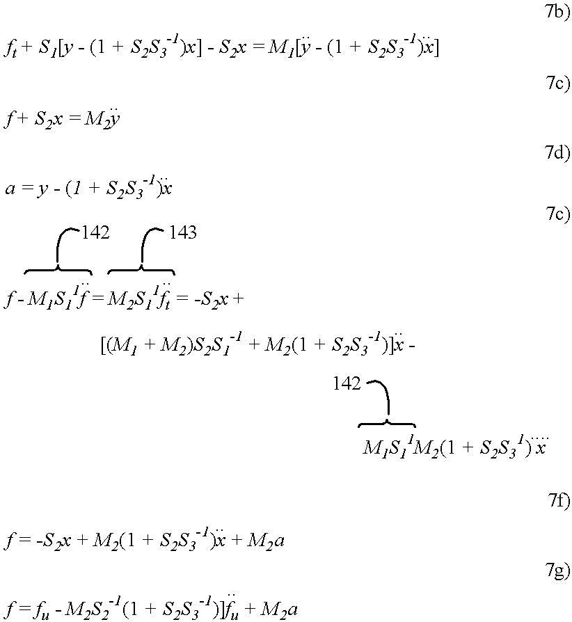 Method of and apparatus for the elimination of the effects of inertial interference in force measurement systems, including touch-input computer and related displays employing touch force location measurement techniques