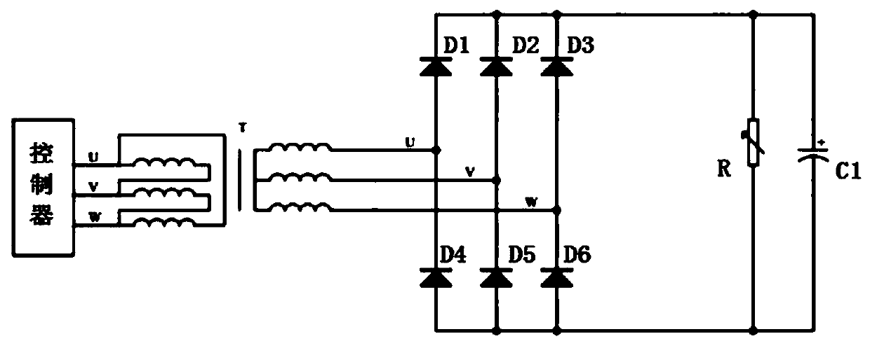 New energy automobile motor controller aging equipment